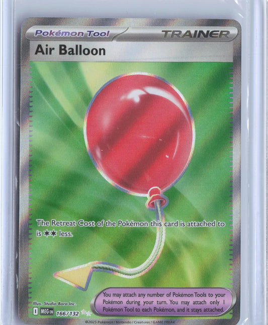 Air Balloon 166/132 Ultra Rare Mega Evolution Pokemon Holo