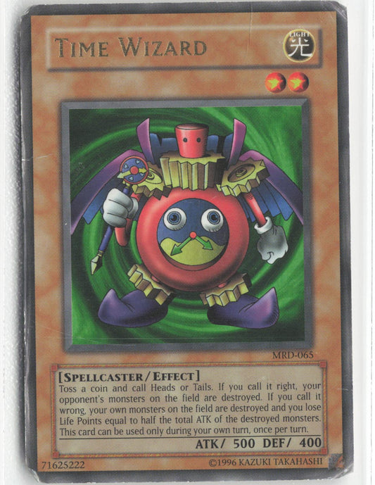 Time Wizard MRD-065 Ultra Rare Metal Raiders Yu-Gi-Oh Unlimited