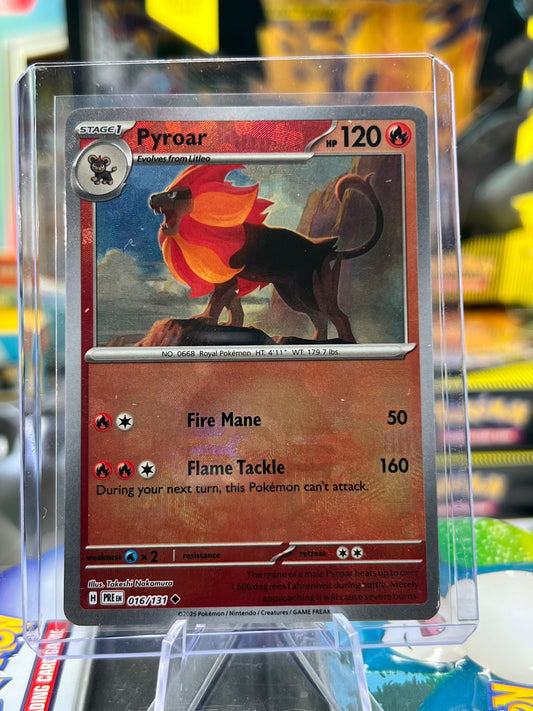 Pyroar 016/131 (Poke Ball Pattern) - SV: Prismatic Evolutions (PRE) POKÉMON TCG