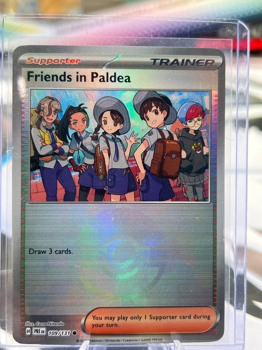 Friends in Paldea - 109/131 (Poke Ball Pattern) - SV: Prismatic Evolutions (PRE) POKÉMON TCG