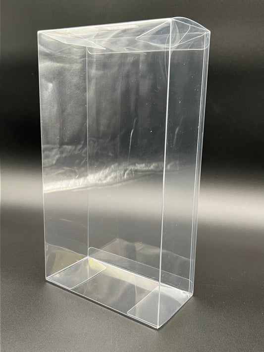 Action Figure Display Case Protector for McFarlane Dc Multiverse 7 in Figures, Warhammer 40k - 10 Pack - Thick 0.40mm Acid-Free PET Plastic, Sturdy, Ultra-Clear