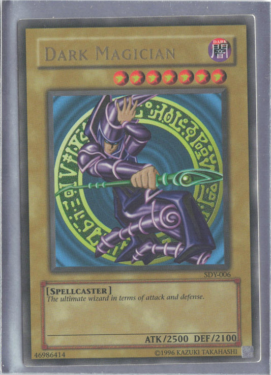 Dark Magician SDY-006 Ultra Rare Starter Deck: Yugi Yu-Gi-Oh Unlimited