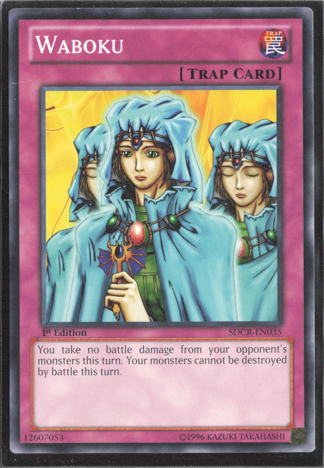 Waboku SDCR-EN035 Structure Deck: Cyber Dragon Revolution Yu-Gi-Oh Unlimited