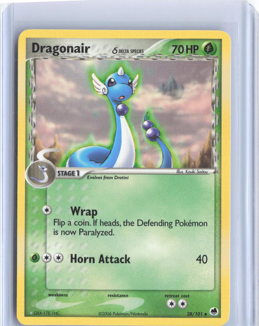 Dragonair 28/101 Uncommon Dragon Frontiers Pokemon TCG Card