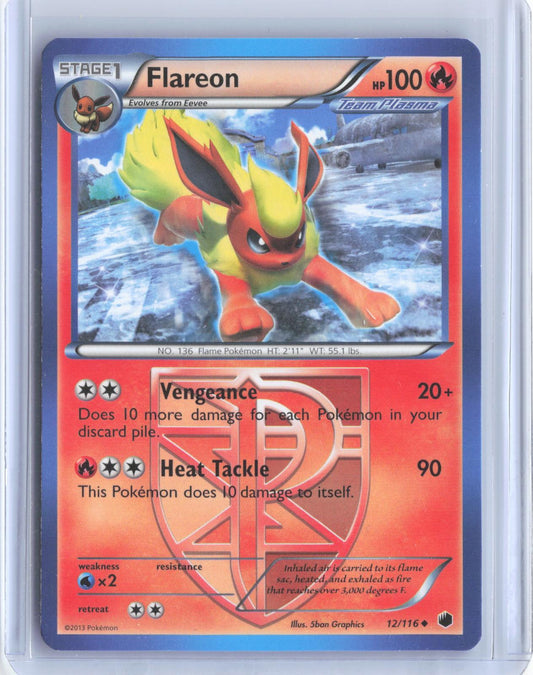 Flareon 12/116 Uncommon Plasma Freeze Pokemon