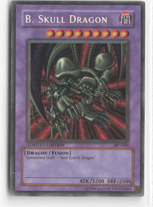 B. Skull Dragon BPT-006 Secret Rare 2002 Collectors Tin Yu-Gi-Oh Limited