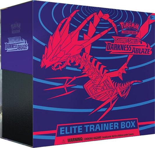 Darkness Ablaze Elite Trainer Box - SWSH03: Darkness Ablaze (SWSH03) Pokémon TCG New ETB