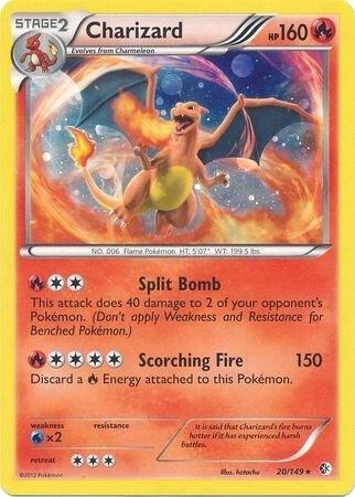 Charizard - 20/149 (Cosmos Holo) - Blister Exclusives (BLE) Pokémon TCG