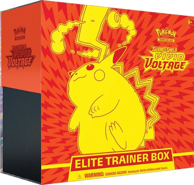 Vivid Voltage Elite Trainer Box - SWSH04: Vivid Voltage (SWSH04) Pokémon TCG New ETB