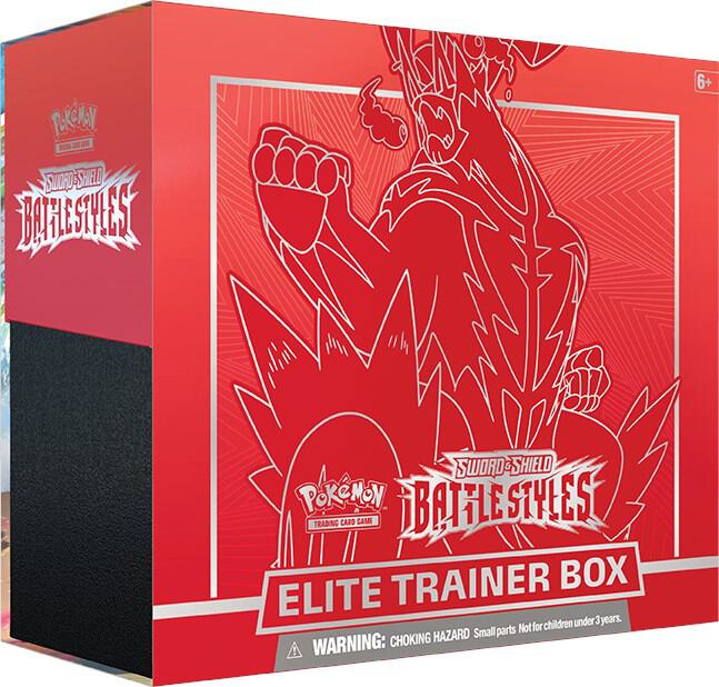 Battle Styles Elite Trainer Box [Single Strike Urshifu] (Red) - SWSH05: Battle Styles (SWSH05) Pokémon TCG