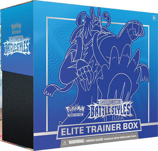 Battle Styles Elite Trainer Box [Rapid Strike Urshifu] (Blue) - SWSH05: Battle Styles (SWSH05) Pokémon TCG