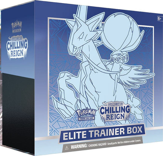 Chilling Reign Elite Trainer Box [Ice Rider Calyrex] - SWSH06: Chilling Reign (SWSH06) Pokemon TCG