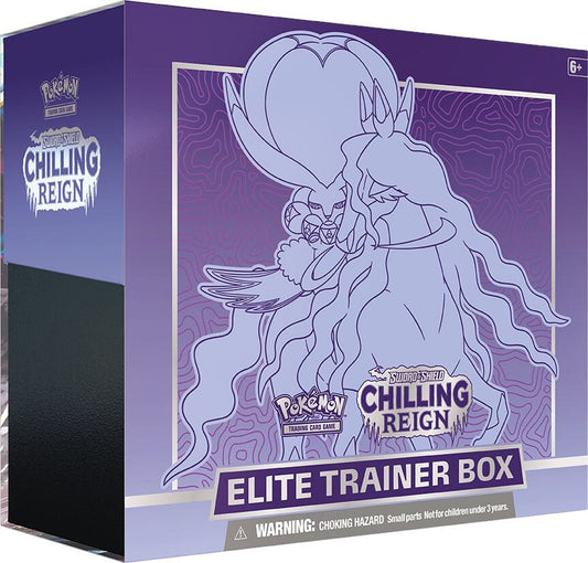 Chilling Reign Elite Trainer Box [Shadow Rider Calyrex] - SWSH06: Chilling Reign (SWSH06) Pokemon TCG
