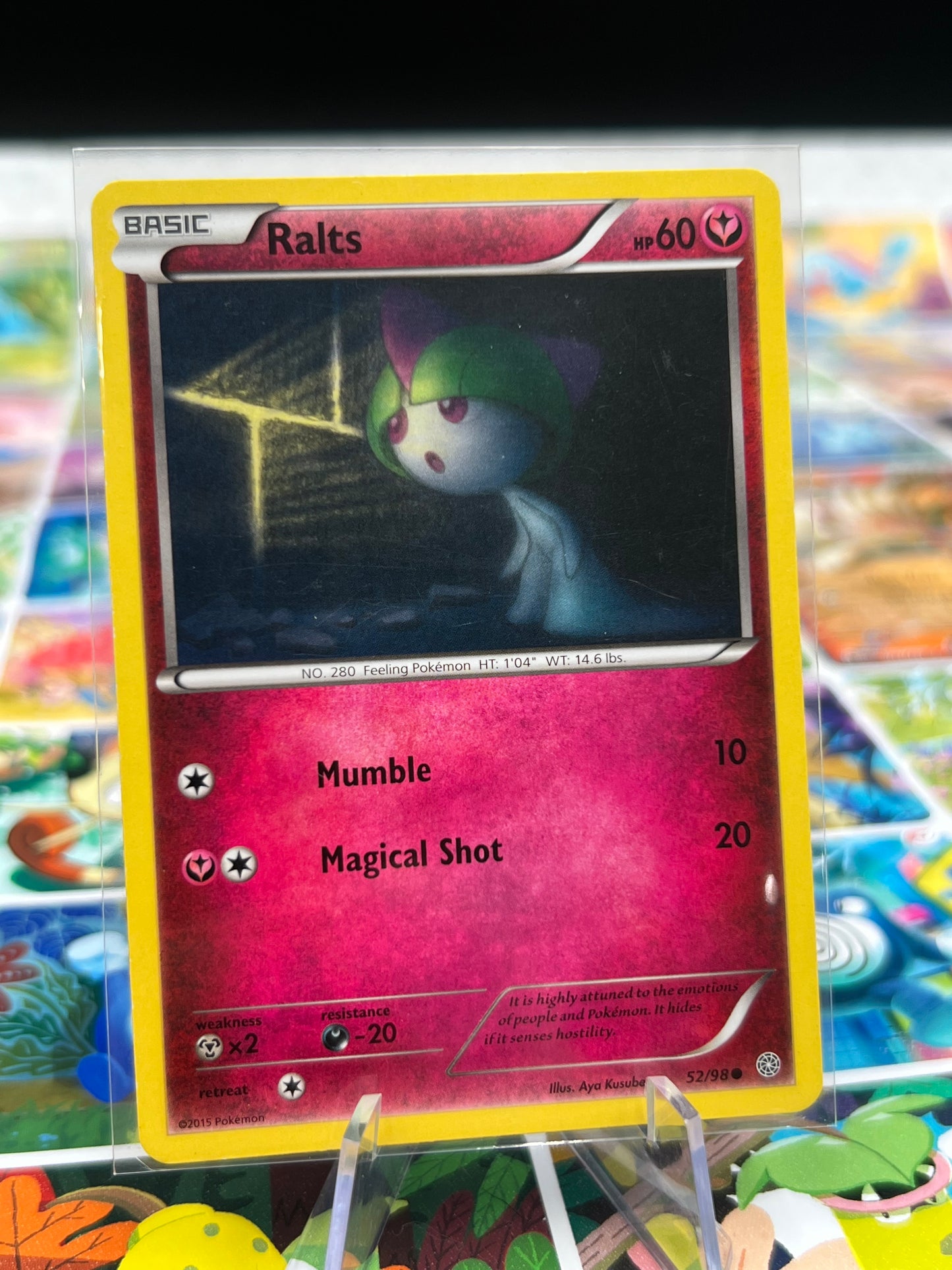 Ralts 52/98 - XY - Ancient Origins (AOR) Pokémon Card TCG
