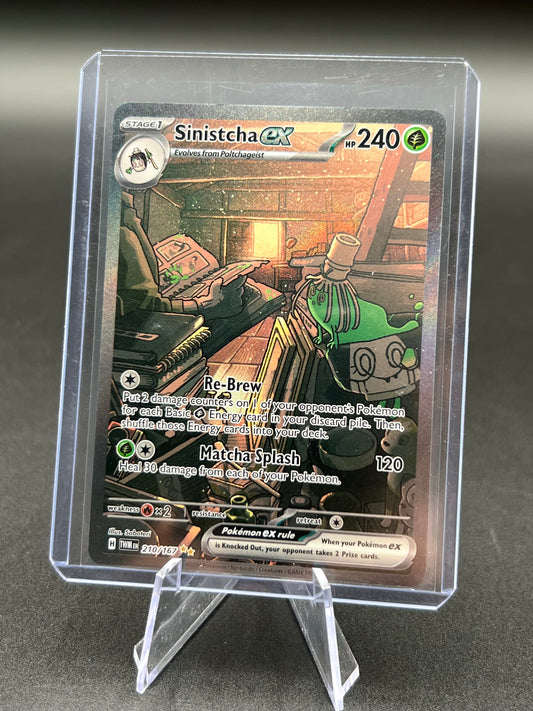 Sinistcha ex - 210/167 - SV06: Twilight Masquerade (TWM) Pokémon TCG