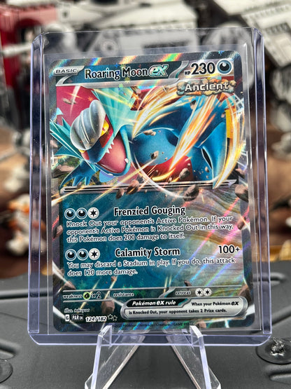 Roaring Moon ex 124/182 - SV04: Paradox Rift (PAR) Pokémon TCG