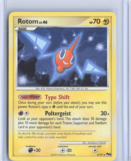 Rotom 5/17 Rare POP Series 9 Pokemon