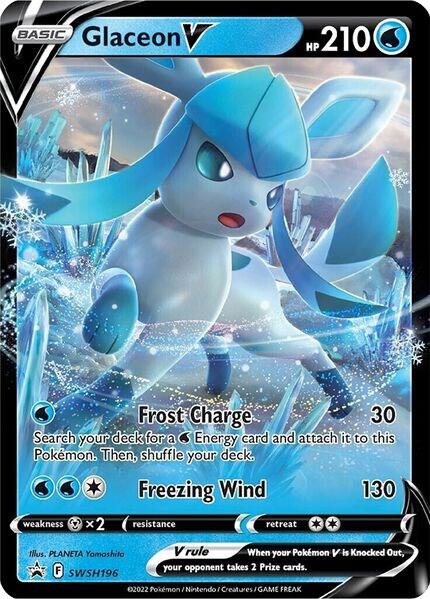 Glaceon V - SWSH196 - SWSH: Sword & Shield Promo Cards (SWSD) Pokémon TCG
