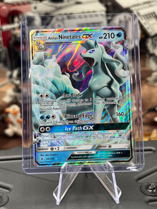 Alolan Ninetales GX 22/145 - SM - Guardians Rising (SM02) Pokémon TCG