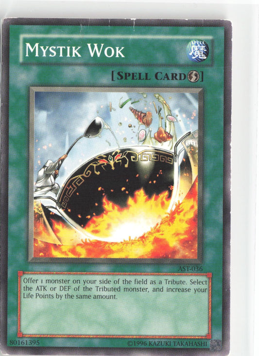 Mystik Wok AST-036 Common / Short Print Ancient Sanctuary Yu-Gi-Oh Unlimited