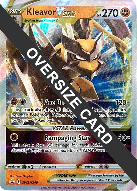 Kleavor VSTAR - SWSH249 - Jumbo Cards (PR) Pokemon TCG Promo