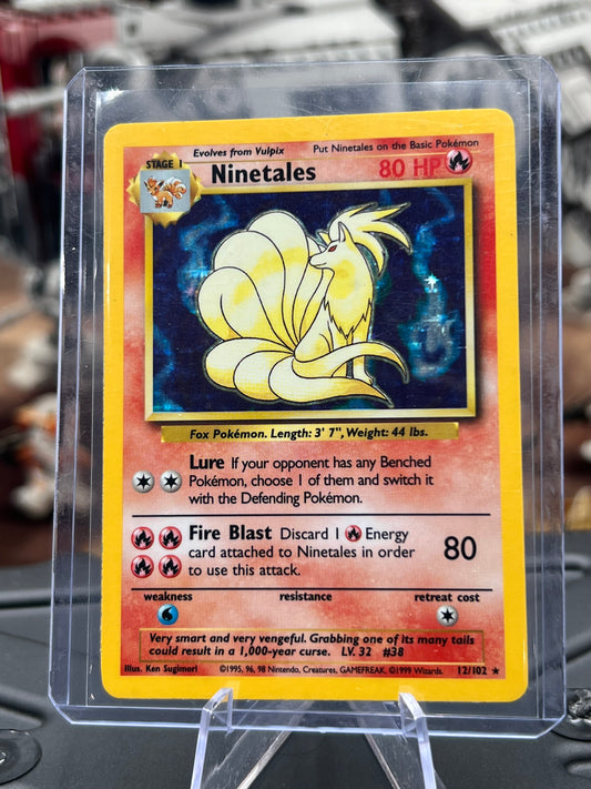 Ninetales Holo 12/102 - Base Set (BS) Unlimited Pokémon TCG WOTC