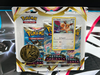 Astral Radiance 3 Pack Blister [Eevee] - SWSH10: Astral Radiance (SWSH10) Pokémon TCG