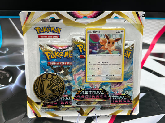 Astral Radiance 3 Pack Blister [Eevee] - SWSH10: Astral Radiance (SWSH10) Pokémon TCG