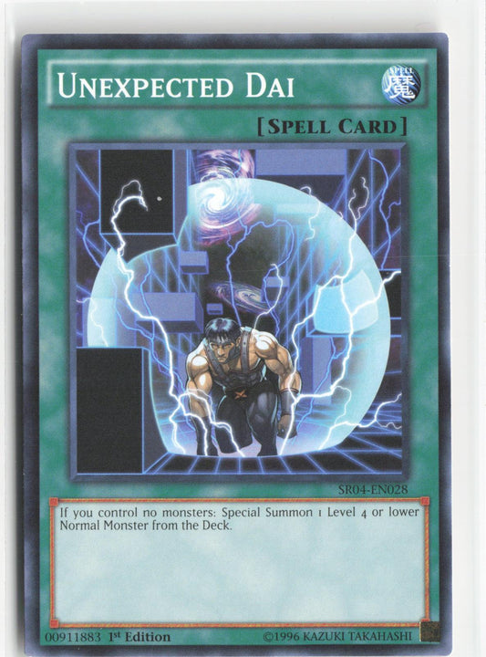Unexpected Dai SR04-EN028 Structure Deck: Dinosmasher's Fury Yu-Gi-Oh 1st Edition