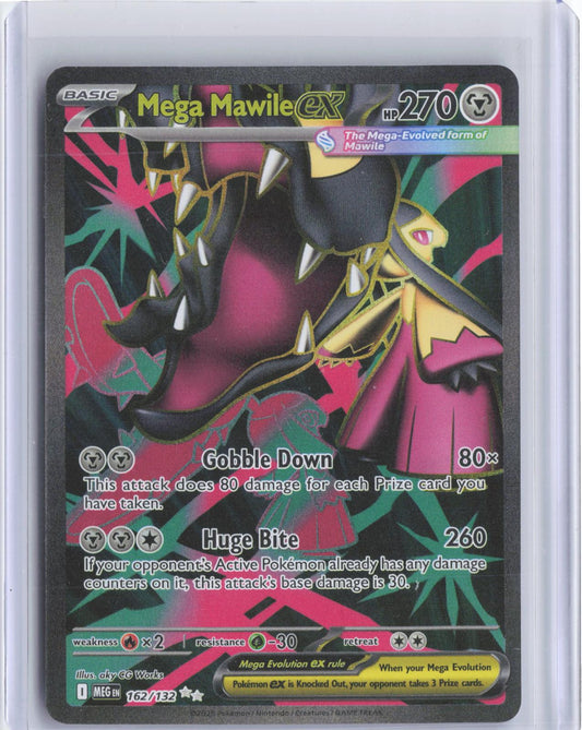 Mega Mawile ex 162/132 Ultra Rare Mega Evolution Pokemon Holo