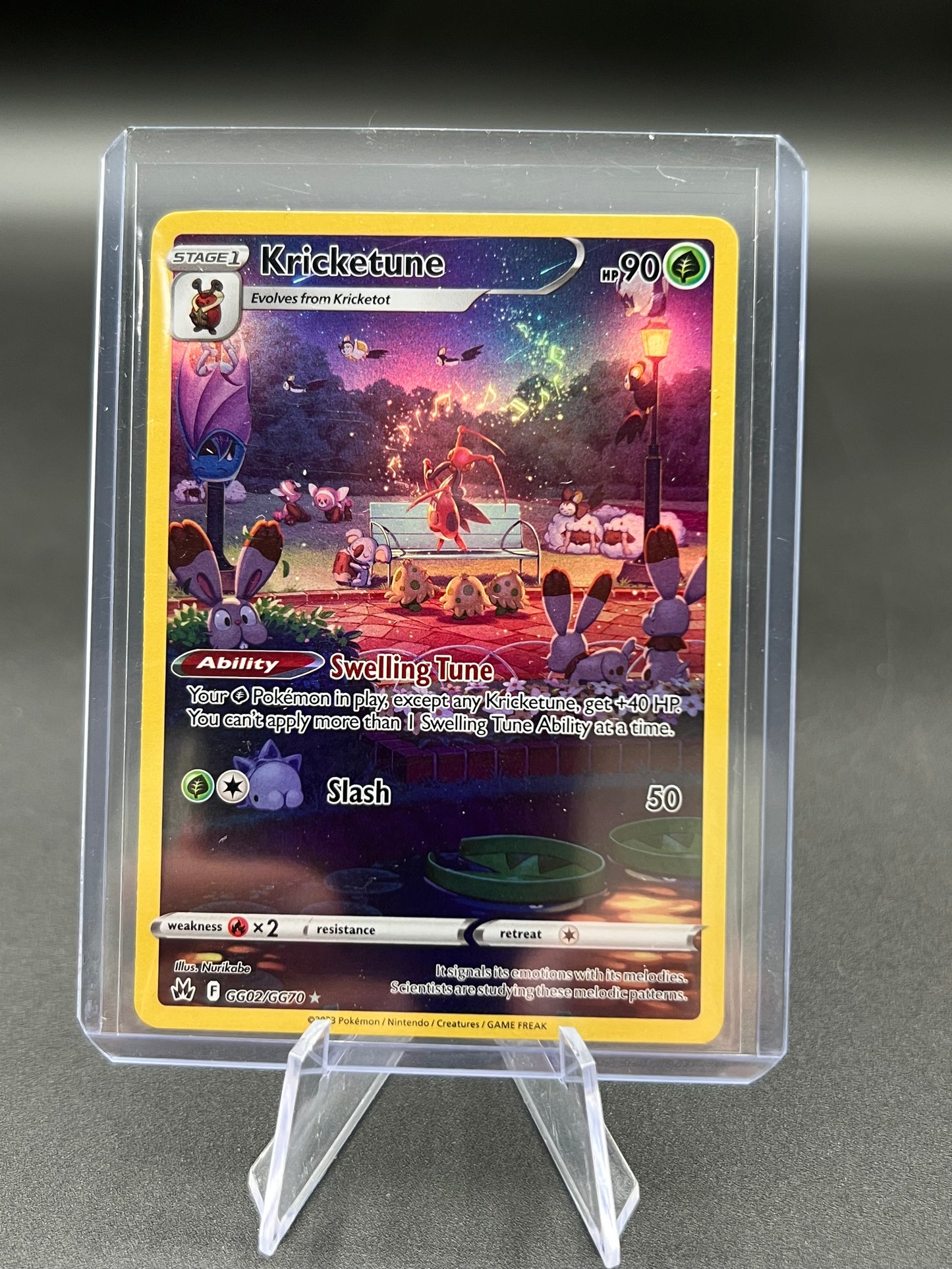 Kricketune - Crown Zenith: Galarian Gallery GG02/GG70 (CRZ:GG) Pokémon TCG