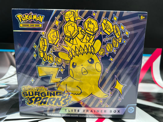 Surging Sparks Elite Trainer Box - SV08: Surging Sparks (SSP) Pokémon TCG ETB