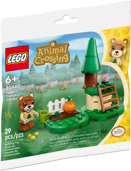LEGO Animal Crossing Maple's Pumpkin Garden polybag Item No: 30662-1 New