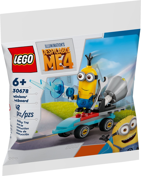 LEGO Despicable Me 4 Minions' Jetboard polybag Item No: 30678-1 New
