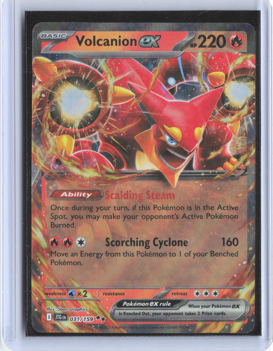 Volcanion ex 031/159 Double Rare Journey Together Pokemon Holo