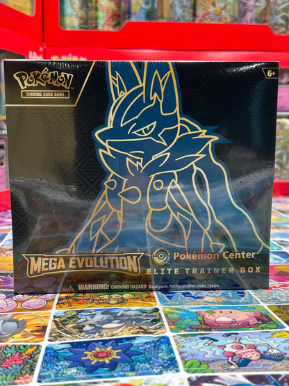 Mega Evolution Pokémon Center Elite Trainer Box (Exclusive) [Mega Lucario] ETB - ME01: Mega Evolution (MEG) Pokémon TCG