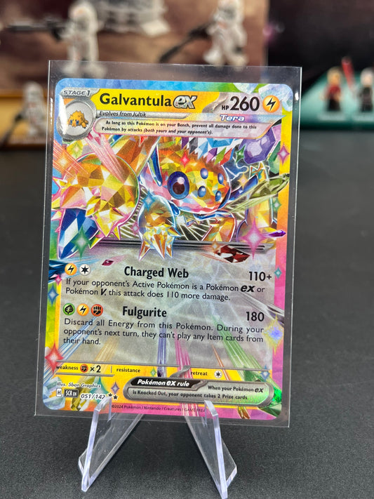 Galvantula ex - 051/142 - SV07: Stellar Crown (SCR) Pokémon TCG