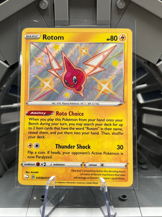 Rotom - Shining Fates: SV038/SV122 / Shiny Holo Shiny Vault (SHFSV) Pokémon TCG
