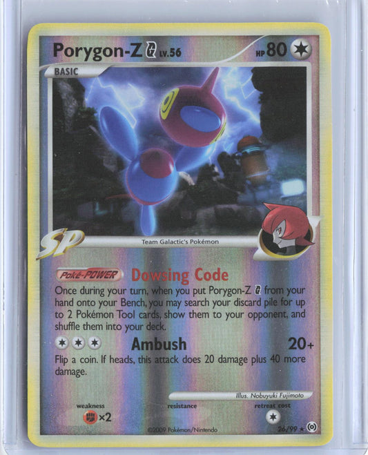 Porygon-Z G 26/99 Rare Arceus Pokemon Reverse Holo