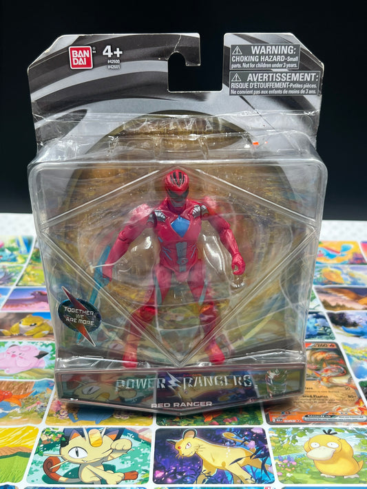 Power Rangers Mighty Morphin Movie Red Ranger 5in. Action Figure Saban Bandai 2017 New