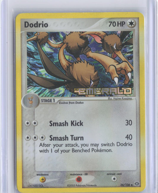 Dodrio 26/106 Uncommon Emerald Pokemon Reverse Holo TCG Card