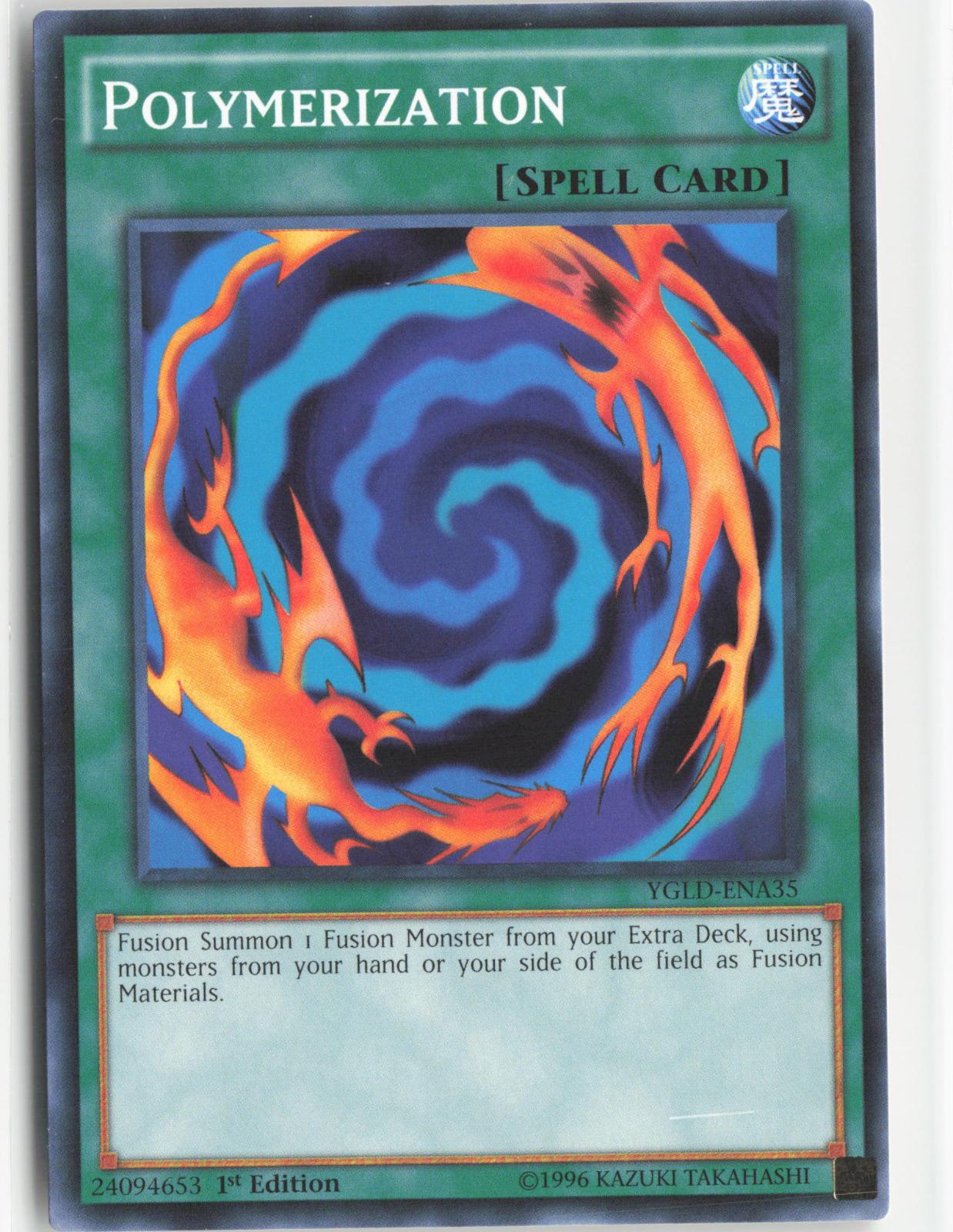 Polymerization (B) YGLD-ENB30 King of Games: Yugi's Legendary Decks Yu-Gi-Oh 1st Edition