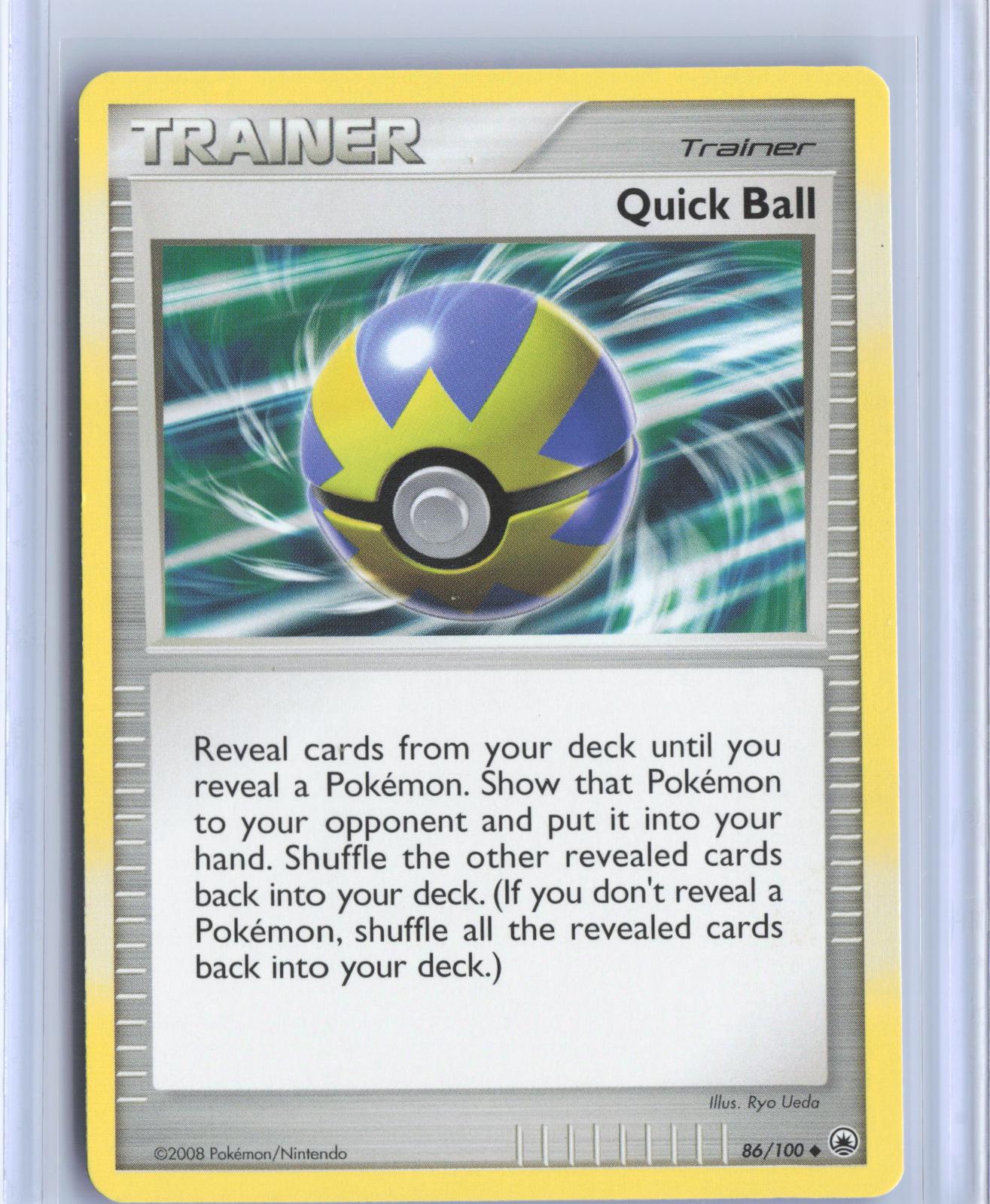 Quick Ball 86/100 Uncommon Majestic Dawn Pokemon TCG Card