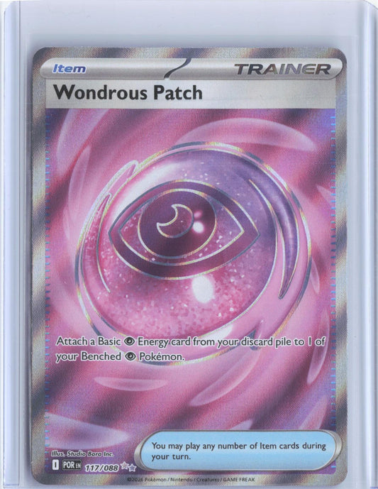 Wondrous Patch 117/088 Ultra Rare Perfect Order Pokemon Holo