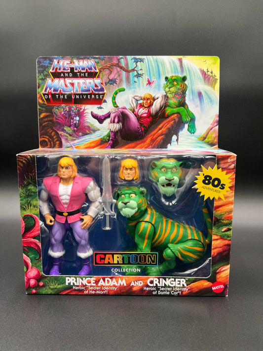 HE-MAN and the Masters of the Universe Cartoon Collection Prince Adam & Cringer