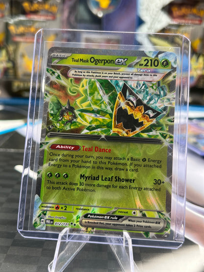 Teal Mask Ogerpon ex - 012/131 - SV: Prismatic Evolutions (PRE) Pokémon TCG