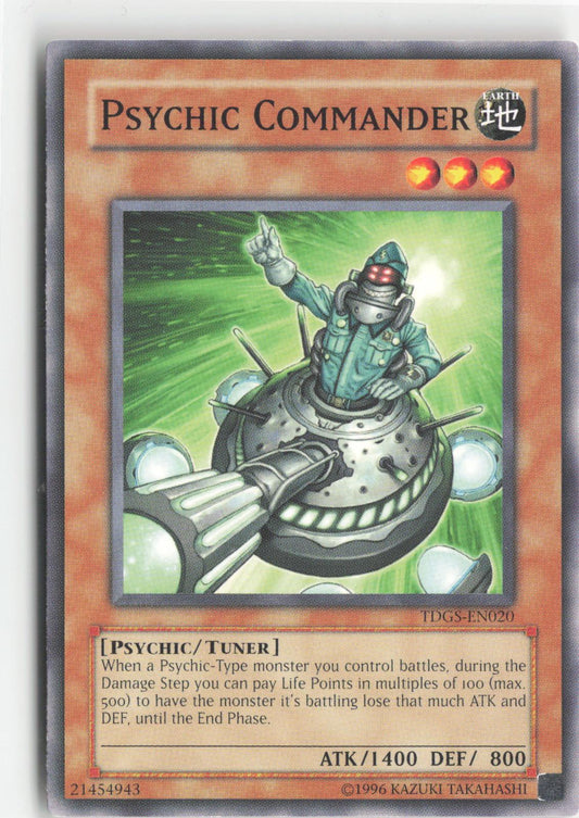 Psychic Commander TDGS-EN020 The Duelist Genesis Yu-Gi-Oh Unlimited