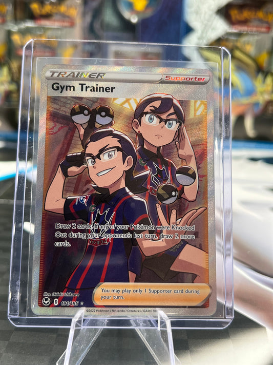 Gym Trainer (Full Art) - SWSH12: Silver Tempest (SWSH12) Pokémon TCG