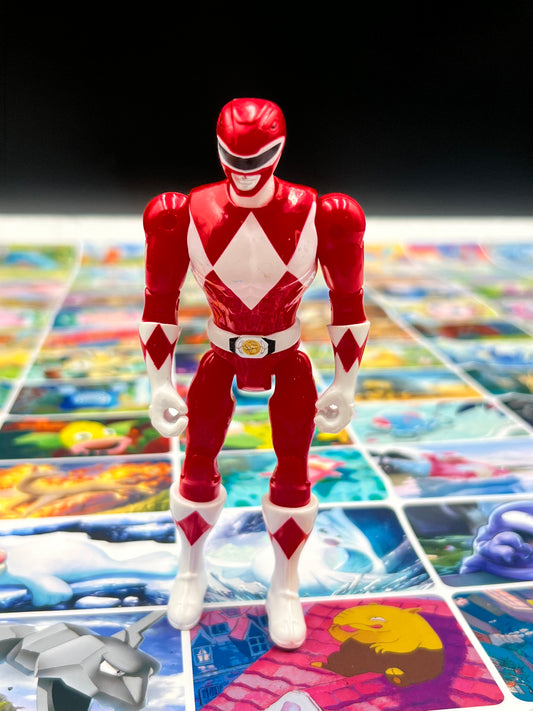 Red Mighty Morphin Power Ranger Action Figure
