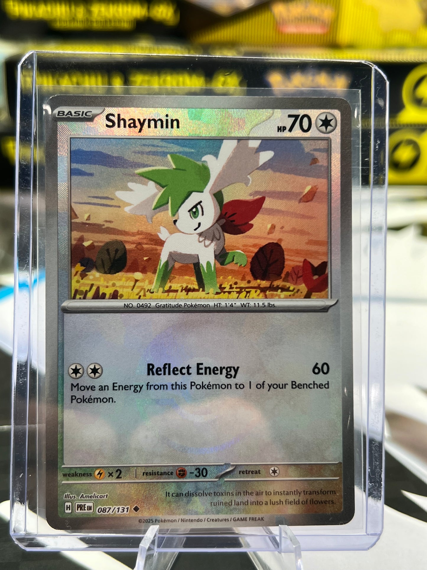 Shaymin 087/131 (Poke Ball Pattern) - SV: Prismatic Evolutions (PRE) POKÉMON TCG